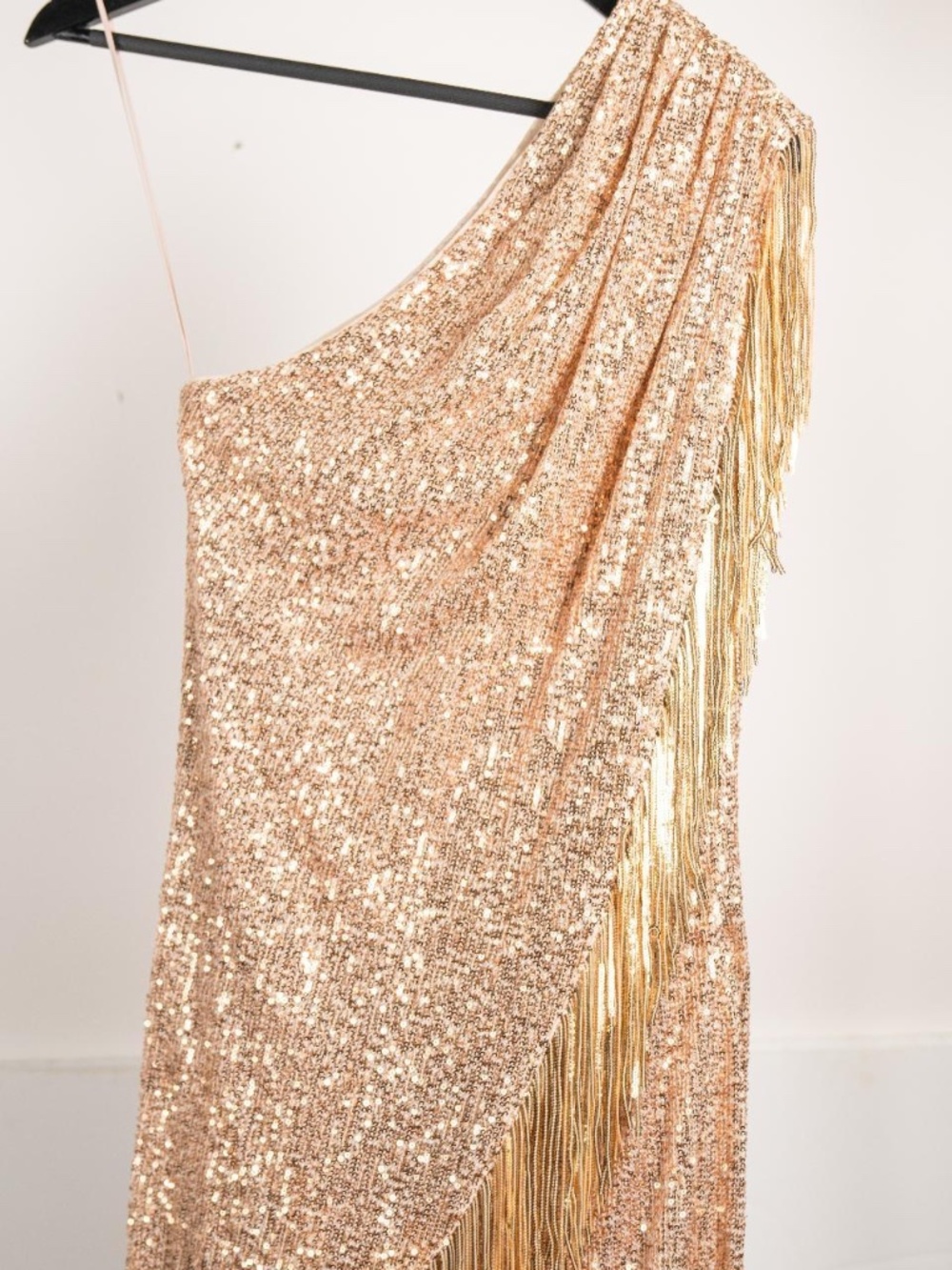 BADGLEY MISCHKA Gold dress - Picture 2 of 8